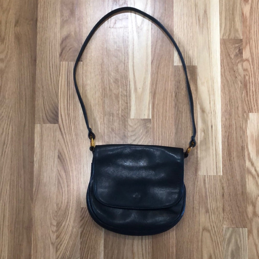 ESPRIT Leather Messenger Satchel Shoulder Bag